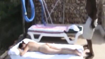 White wife hammered by a huge black dick at the beach