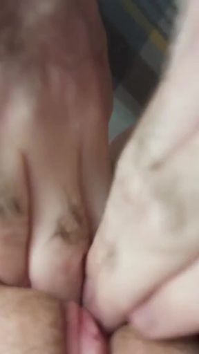 Thrilling moment from "I Stretched My Slut Wife's Pussy"