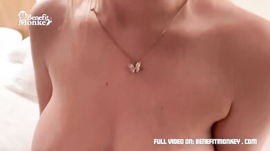 Blonde Bombshell Gaping Wet Cunt Destroyed by Big Cock Hotel Creampie Wild Sexual Intercourse
