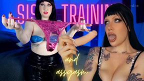 Sissy training and assgasm 720p