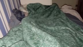 Routine Masturbation of the Boy with the Insatiable Cock Discharges Sperm in the Early Morning