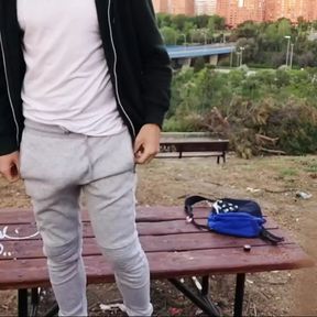 Jerking in a park