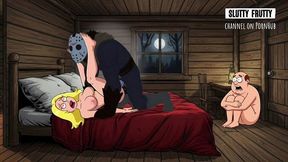 Halloween Special: Jason Fucks Students 18+ At Camp Crystal Lake. Friday The 13th Parody. Cartoon