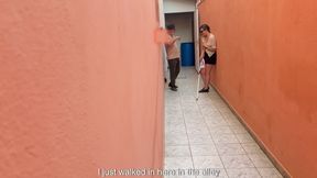 Playing Freeze Tag with the Blind Girl in the Alley