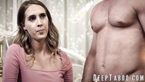 ”Bearded hunk Seth Gamble explores Cadence & Hazels deep cunts using his thic”