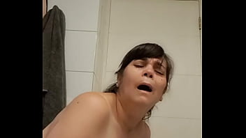 quick sex in the bathroom with college stepson&#039_s friend