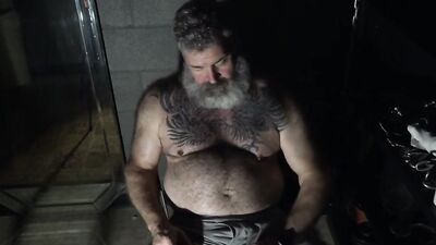 Watch Will Angell stroke her stepdad's undies while he wears them