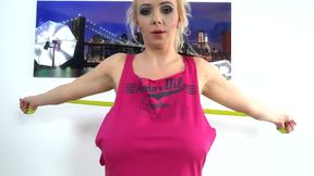 Agnetis Miracle - home exercises - Big tits