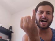 Hung Alpha - Small Penis Humiliation and Jerk off instructions (cum countdown) - SPH
