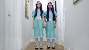 Shining parody threeway
