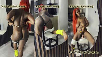 STRIPTEASE WHILE TALKING DIRTY AND RIDING MY DILDO SO HARD