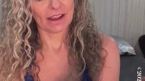 Unboxing a big brown dildo, the telling you how I liked it after using it