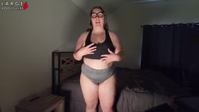 BBW Tits Overflow 3xl Sports Bras! 15 Min Curvy Try-on Tease and Jiggle