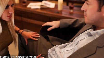 Jessie Volt's tight ass gets drilled hard by James Brossman's hard shaft