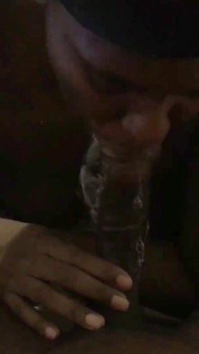 Woke Him up to a Sloppy BJ