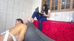 FARTING ON MAID FACES PART 3 BY BRUNA PAZ MORGANA AND JULLY CAM BY ALINE FULL HD
