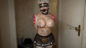 Custom video : Pute Blanche Dances Slaps Her Big Tits
