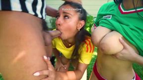 Raunchy tarts mind-boggling porn scene