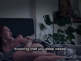 Stepmom Sneaks Into My Couch at Night Hopeless for My Hard Knob