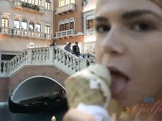 Alina West takes the creampie is 'coz this babe's freaky