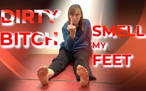 Bitch Dirty Smelly Foot Humiliation