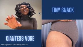 Tiny Snack Giantess Vore