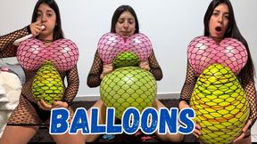 Balloon Inflating Under My Clothes