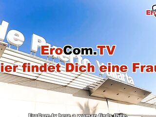 Deutscher Mann trifft schlanke Pornodarstellerin Sofia Laru über eine Dating App