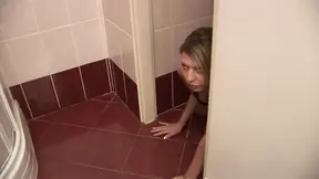 Kristy Lust takes a hardcore bathroom pounding