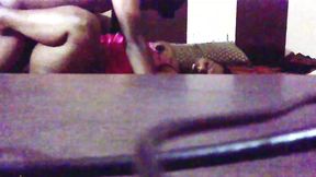 Stepbrother and stepsister having sex in alone time