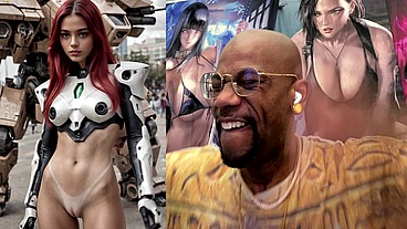 Tight Bald Tan Line Pussy Teen Girl Wearing Armor Needs To Get Dicked Down, AI Generated
