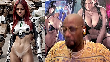 Tight Bald Tan Line Pussy Teen Girl Wearing Armor Needs To Get Dicked Down, AI Generated
