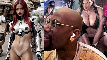 Tight Bald Tan Line Pussy Teen Girl Wearing Armor Needs To Get Dicked Down, AI Generated
