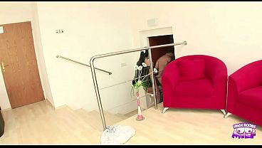 Another lucky bastard got the chance to fuck the most beautiful bimbo with big tits