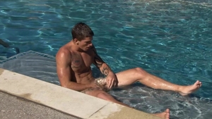 Next Door Male: Wet and Wild at the Poolside