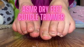 ASMR Dry Feet Cuticle Trimmer