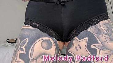 Black and Red Lingerie Try On Haul Closeup Melody Radford