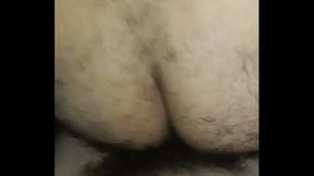Married Furry Latino Gets Wild In Motel Room With Big Cock Action
