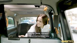 Fake Taxi - I fucked my former COLLEGE STUDENT in the back of my cab