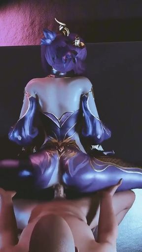 Zi Yan Bigtits Beauty in Motion - 3D Animation