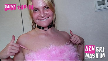 Eager Blonde Slut In Braids Submits To My Asian Cock