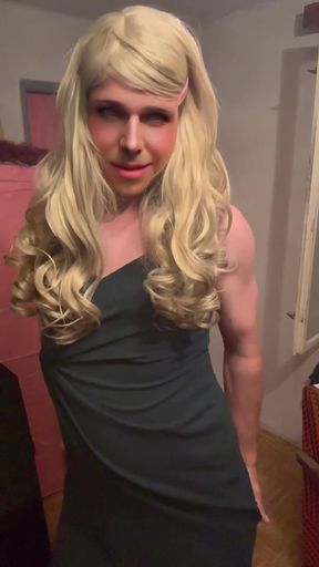 Sissy Crossdresser Cat Walk Training