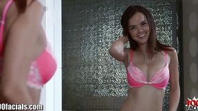 Dillion Harper Gets a Messy Faceful from Will Powers