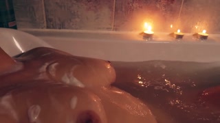 Big Tits Tising And Watered with white cumplays