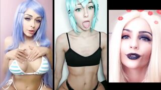 JXHXN - BEST TIK TOK AHEGAO SEX & FACE INSIDE COSPLAY COMPILATION (PMV)