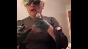 Nikki Seduces in Pink Bra: Intense Nipple Play & Smoking Fetish Action