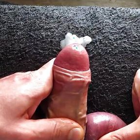 Foreskin Jerking, No Head Touching, Tied up Ball Squeeze Ruined Cum