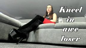 Kneel in awe loser (MOV)