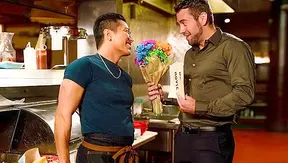 Dante Colle Claims JKABs Tight Hole in Steamy Kitchen Fuck – Raw Gay Sex