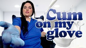 Stroke to My Tight Blue Nitrile Gloves